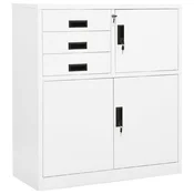 Uredski ormaric bijeli 90 x 40 x 102 cm celicni