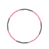 S-SPORT Masažni obroč/hulahop, 100 cm PINK