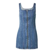 LEVIS  Obleka Seamed Zip Dress moder denim