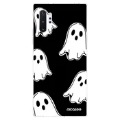 Silikonski prozorni ovitek za Samsung Galaxy Note 10+ N975F - Black ghosts