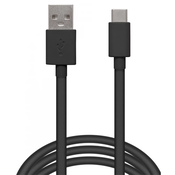 Delight Podatkovni kabel USB-A v USB-C 2m črn, (21043398)