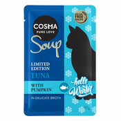 Cosma Soup zimska izdaja tuna z bučo - Varčno pakiranje: 24x40 g