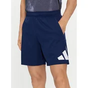 adidas Športne kratke hlače Train Essentials Logo Training Shorts IB8124 Modra Regular Fit