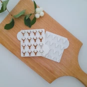 KREATIVNI SLATKIŠI Modla za kolace Irvasi sprinkles,15 mm, Bela