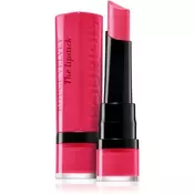 BOURJOIS Paris Rouge Velvet The Lipstick šminka z mat učinkom 2,4 g odtenek 09 Fuchsia Botté