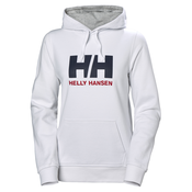 Helly Hansen W HH LOGO HOODIE, ženski pulover, bijela 33978