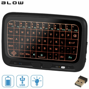 BLOW brezžična mini tipkovnica/daljinec mini QUERTY TOUCH KS-4