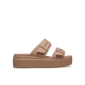 Crocs  Brooklyn Buckle LowWdg  Bež