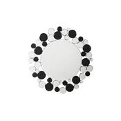 Kayoom STENSKO OGLEDALO, 80/80/5 cm kovina, steklo