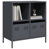 Komoda antracit 68x39x73,5 cm od hladno valjanog celika