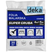 shumee SLIKARSKA FOLIJA SUPER DEBELA ČRNA 4*5M 700G