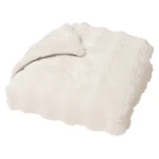 Kremno bela odeja iz mikropliša 180x220 cm Mounty – douceur dintérieur