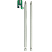 Dedra Pozidriv vijačni nastavki PZ2x150 mm, pretisni omot 2 kosa - 18A05PZ23-02