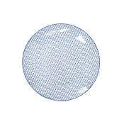 HOMLA Tanjir Navia Cik-cak, 19 cm, Plavo-beli