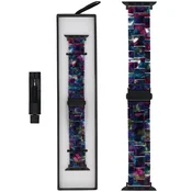 Nova zapestnica Resin Link Nocturne Plum za Apple Watch 38/40/41 mm večbarvna