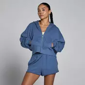 MP Womens Lifestyle Zip Through Hoodie - Slate Blue - XS