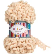 Alize Pletena preja Puffy Fine 100 g - (310) kremno temna