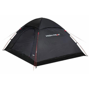High Peak šotor Monodome XL, črn za 4 osebe