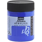 Pébéo Studio Fine Akrilna barva Opaque Cobalt Blue Hue 500 ml 1 kos