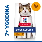 Hills Science Plan Mature Adult Hrana za Macke s Piletinom 1,5 kg