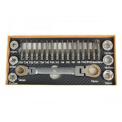 Womax pro kljuc okasti sa pinovima set 23 kom ( 0544941 )