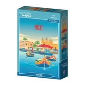 Hachette - Puzzle Počitniške sanje Malta - 500 kosov
