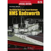 The British Hunt-Class Escort Destroyer HMS Badsworth