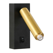 Brilagi - LED zidna reflektorska lampa MAYA 1xG9/7W/230V crna/zlatna