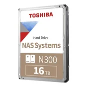 16TB NAS Toshiba N300 MN11ACA16TS 7200 RPM 512MB CMR 3,5 BULK