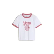 VANS Majica Apple Boom Ringer češnjevo rdeča/bela