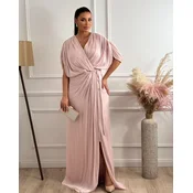Squareonline Ženska haljina Blush Elegance, Prljavo roze