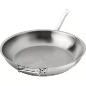 ilios ponev 40 cm, z nerjavno površino in ročajem