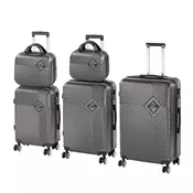 Set kofera na kotace TraveLux Pro, sivi