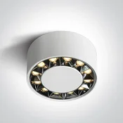 STROPNA SVETILKA BELA LED 20W/3000K/1600lm/IP20 DM12120X/W/W