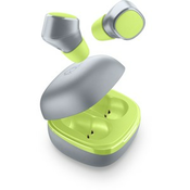 Slušalice Cellularline - Evade, true wireless, lime