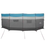 Vidaxl Vetrobran za kampiranje moder 510x153 cm vodoodporen