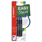 Stabilo EASYoriginalno pero srednja polnila 0,5 mm/3 kosi modra v blister pakiranju
