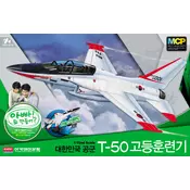 Model Kit letala 12519 - ROKAF T-50 ADVANCED TRAINER MCP (1:72)