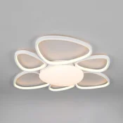 Trio Lighting LED-stropna svetilka Amelio, bela, 85 cm, CCT, daljinski upravljalnik - Dnevna soba/jedilnica - Sodobni - bel mat - Plastika