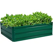 COSTWAY Vrtni zaboj za sajenje Greda za sajenje 100 x 30,5 x 80 cm, (5000159448)