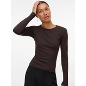 VERO MODA Majica VMCHLOE čokolada