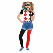 Amscan Otroški kostum Harley Quinn 8-10 let