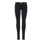 Only Petite Kavbojke ONLCoral črn denim
