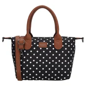 Charm London Buckingham 20777 White dot on black