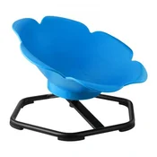 VEVOR Otroški vrtljiv stol valjaste oblike 62x62x47 cm modre barve