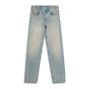 Bershka Kavbojke svetlo modra/svetlo rjava