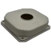 PVC dozna za kamere sa poklopcem (siva mat), 100x100x35