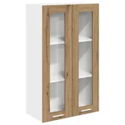 Vidaxl Viseča omarica Umetni hrast 60 x 31 x 100 cm Konstruiran les