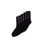 JACK & JONES Nogavice JACCORP ognjeno rdeča/črna/bela