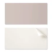 shumee Paket vinilnih ploščic z motivom za kuhinjo in dnevno sobo, svetlo rjave barve, 10x40x20 cm